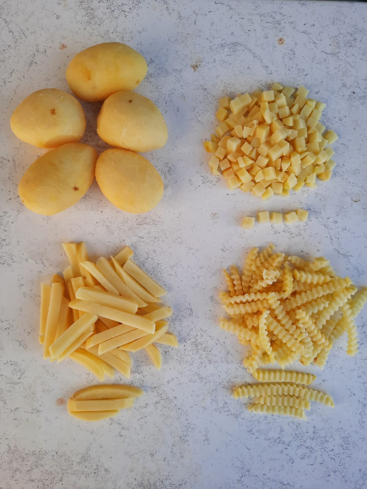 champ de pommes de terre